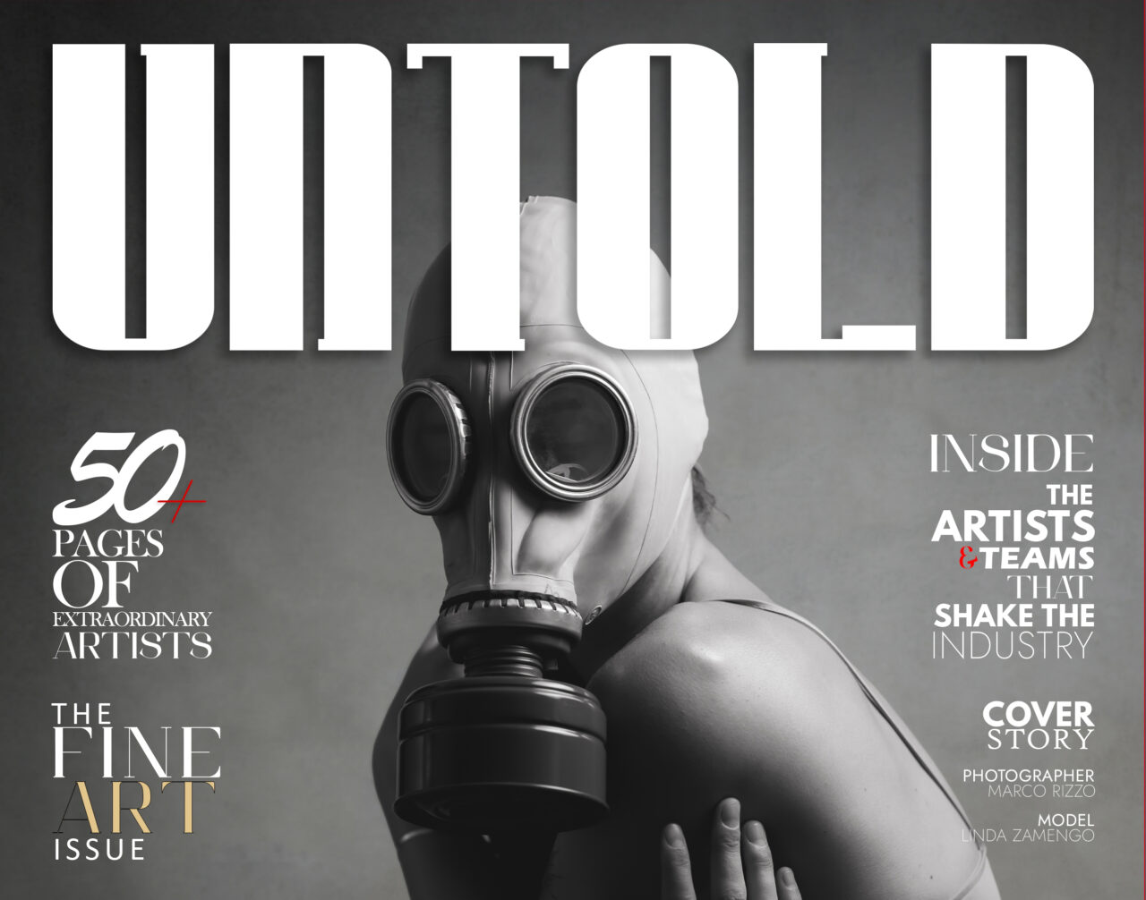 UnTold Magazine Linda Zamengo Model