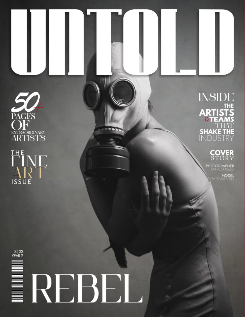 UnTold Magazine Marco Rizzo Linda Zamengo Model