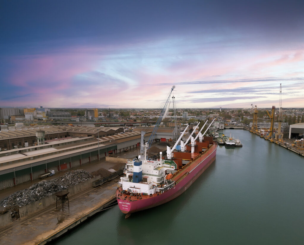 Terminal Carbones Italia Porto di Venezia Marghera Marco Rizzo Vista Drone