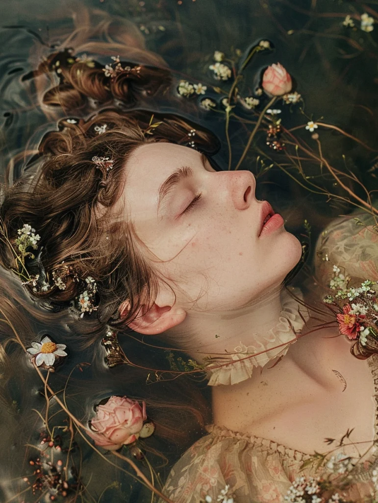 Ophelia Marco Rizzo aiartist Midjourney