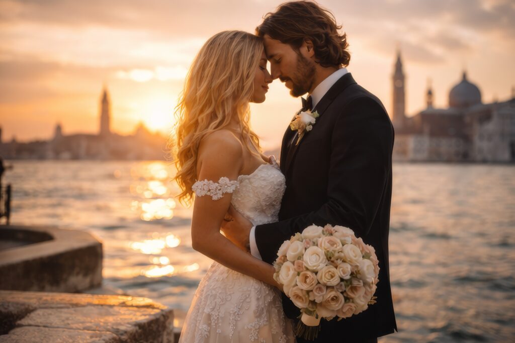 Professional wedding photographer Venice