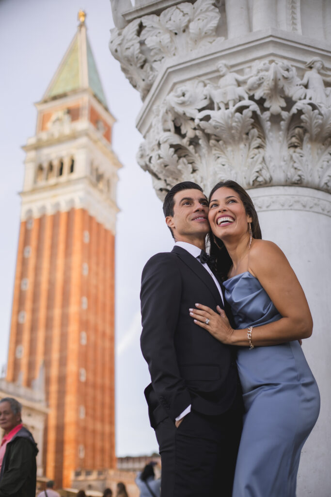 servizio fotografico coppia venezia tramonto